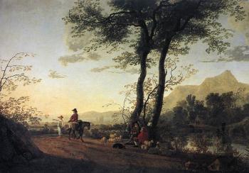 阿爾伯特 庫普 A Road Near A River 阿爾伯特 庫普 A Road Near A River